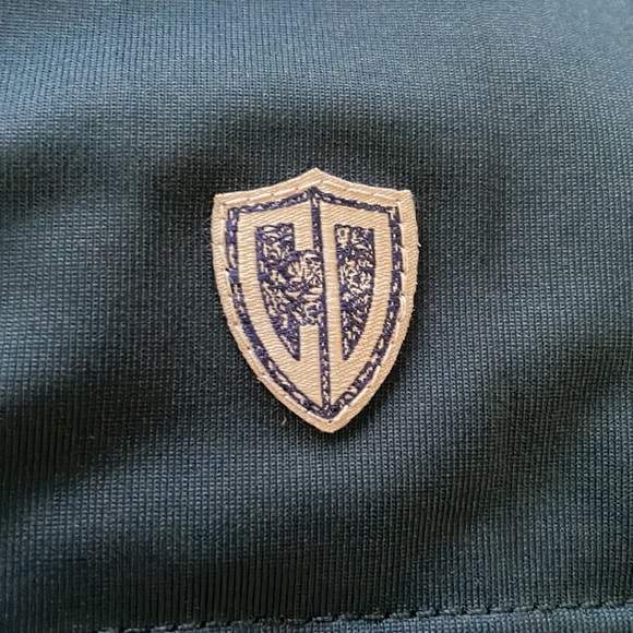 C.Defoor Men’s Polo Shirt. XL Dark Blue/Green. NWT - Picture 4 of 10